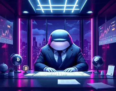 Balene Sotto la Superficie della Tempesta Crypto
