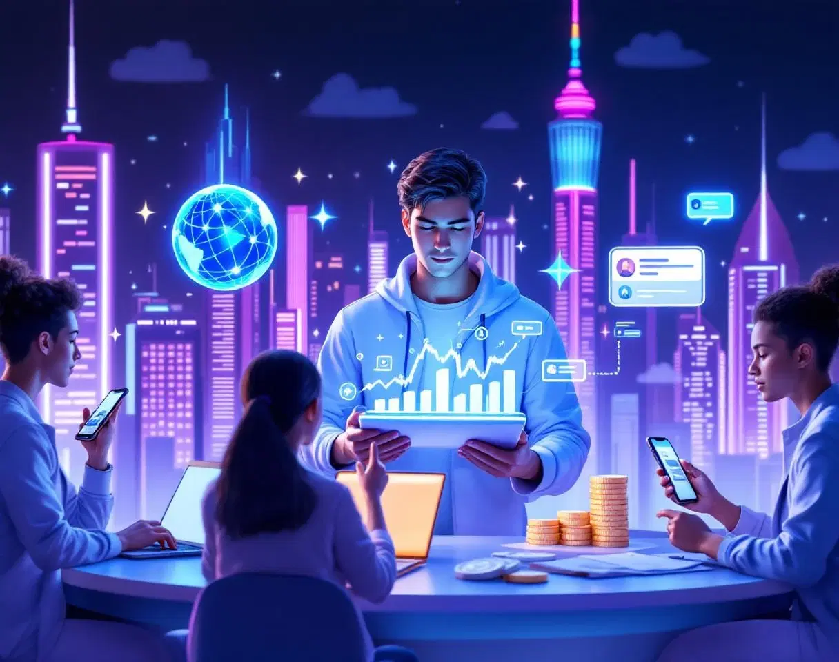 Gen Z Krypto-Investitionen und die neue Finanzfrontière