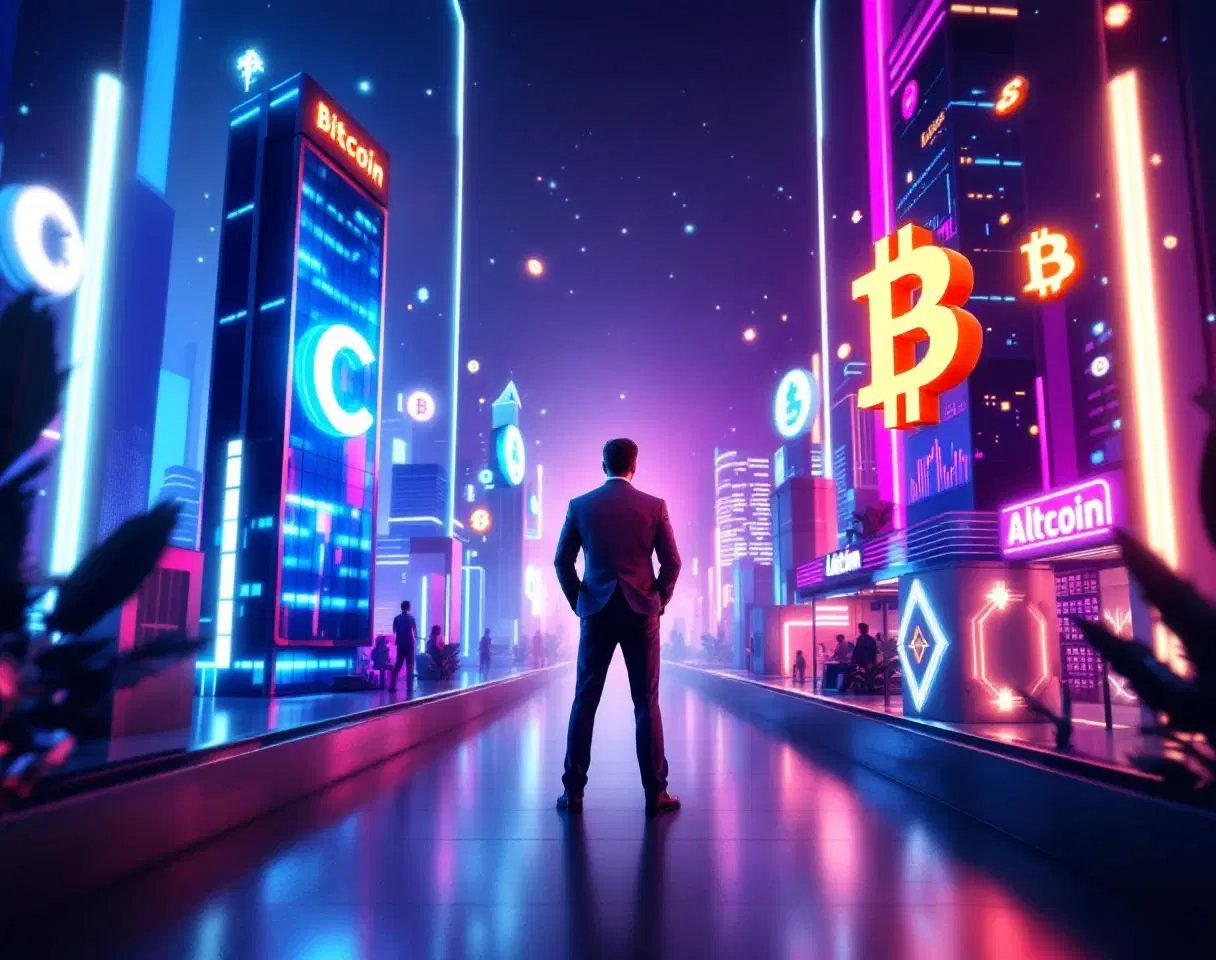 Der Bitcoin-Monolith und das Flackern der Altcoins