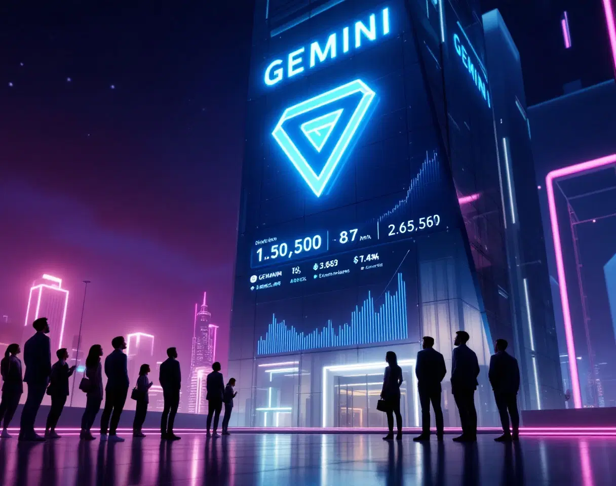 L'impatto dell'arrivo di Gemini su Nasdaq sul desiderio di criptovalute