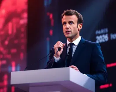 Macron befürwortet die Rolle von Kryptowährungen bei der Paris Blockchain Week 2026