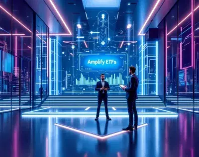 Amplify ETFs Führt den Vorstoß in der Blockchain-Evolution