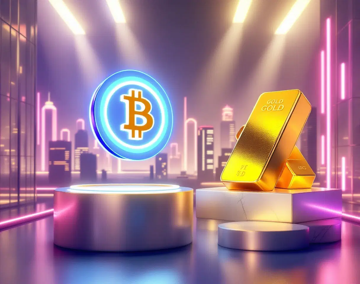 Investment Showdown Zwischen Gold und Bitcoin