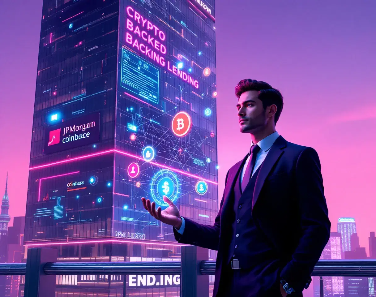 JPMorgan und Coinbase ebnen einen neuen Weg im Krypto-Kreditwesen