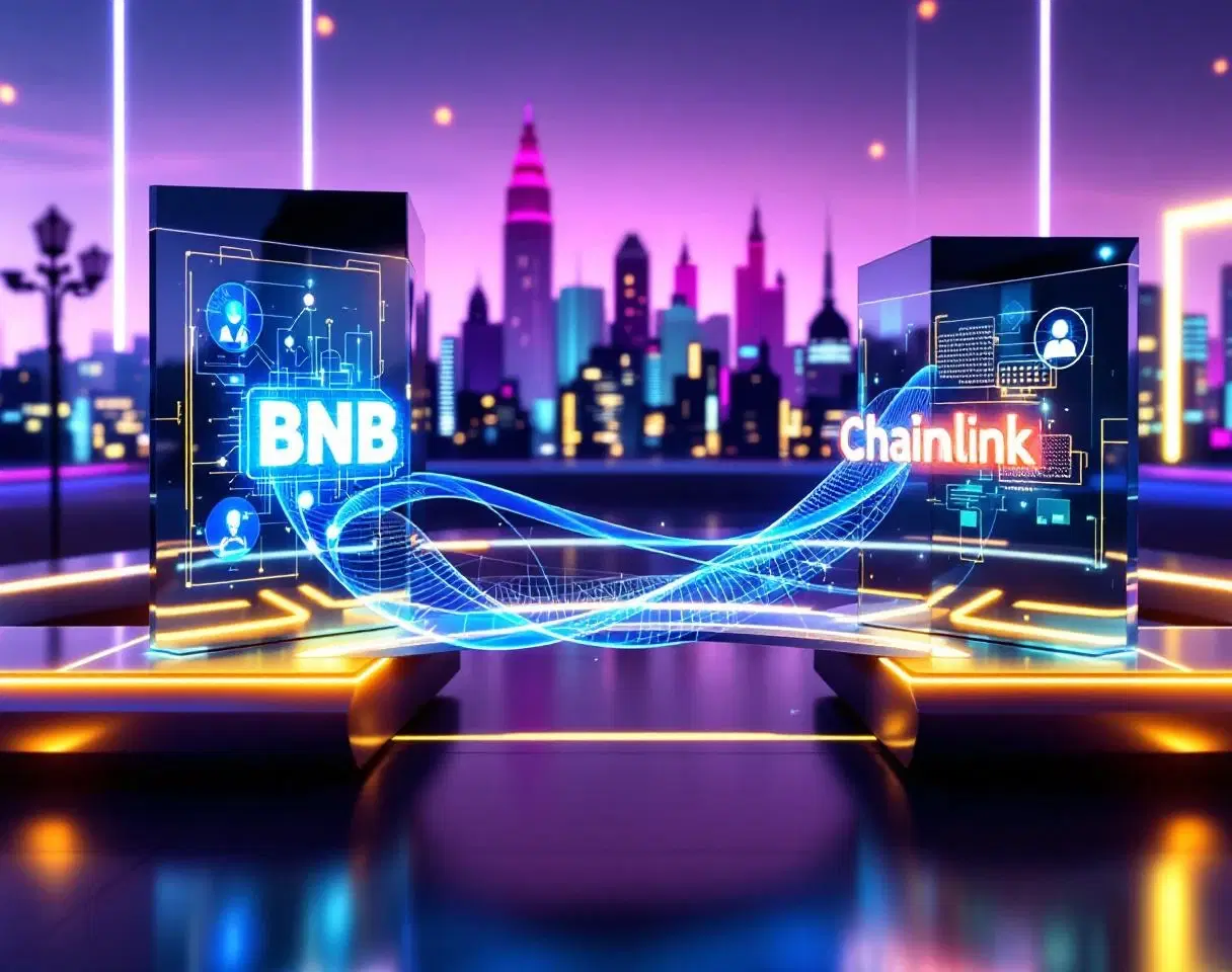 Ein transformierender Sprung in der Finanzwelt mit BNB Chain und Chainlink