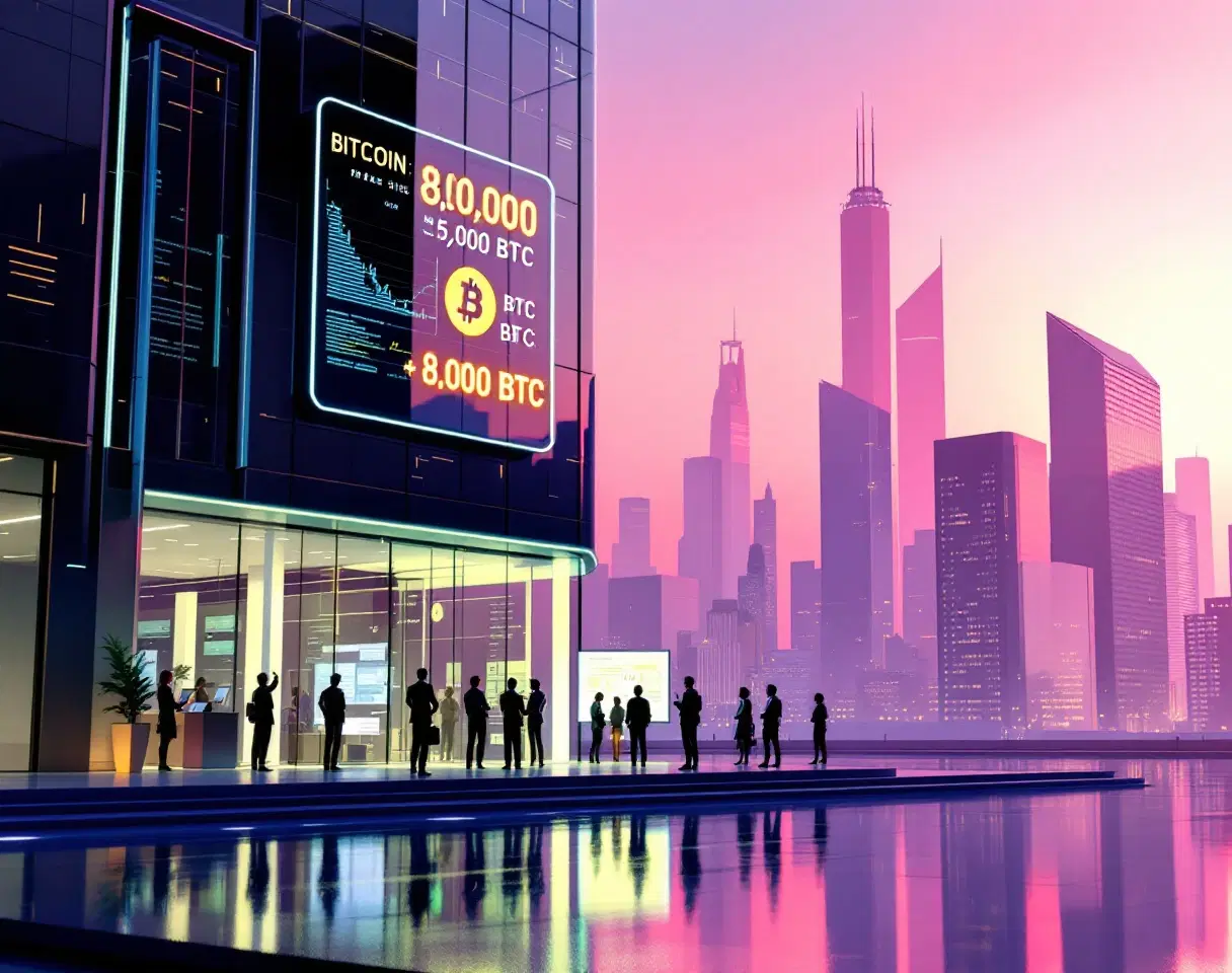 American Bitcoin Surpasses 8000 BTC Benchmark
