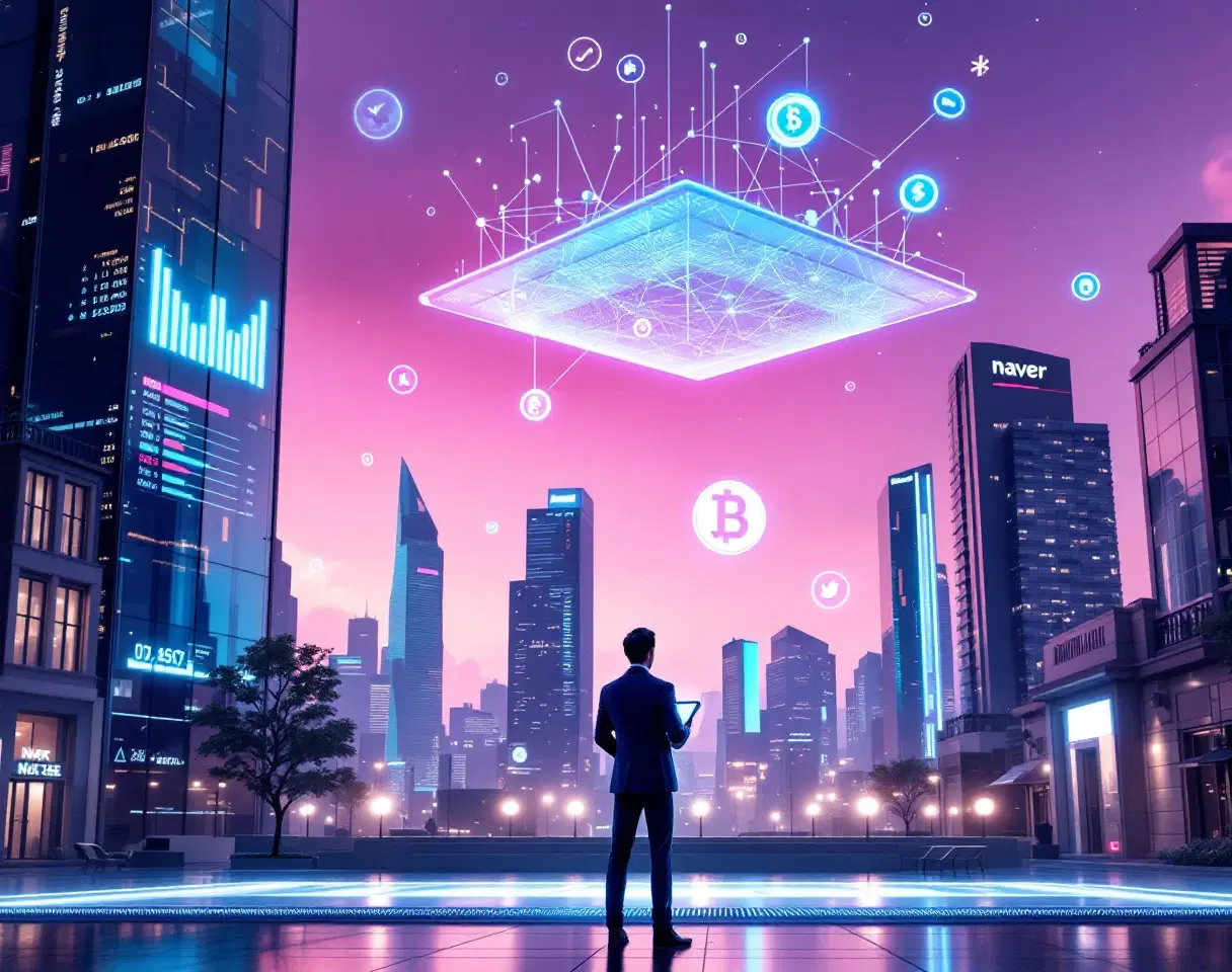 Bước đi táo bạo của Naver chuyển đổi cảnh quan tiền điện tử Hàn Quốc