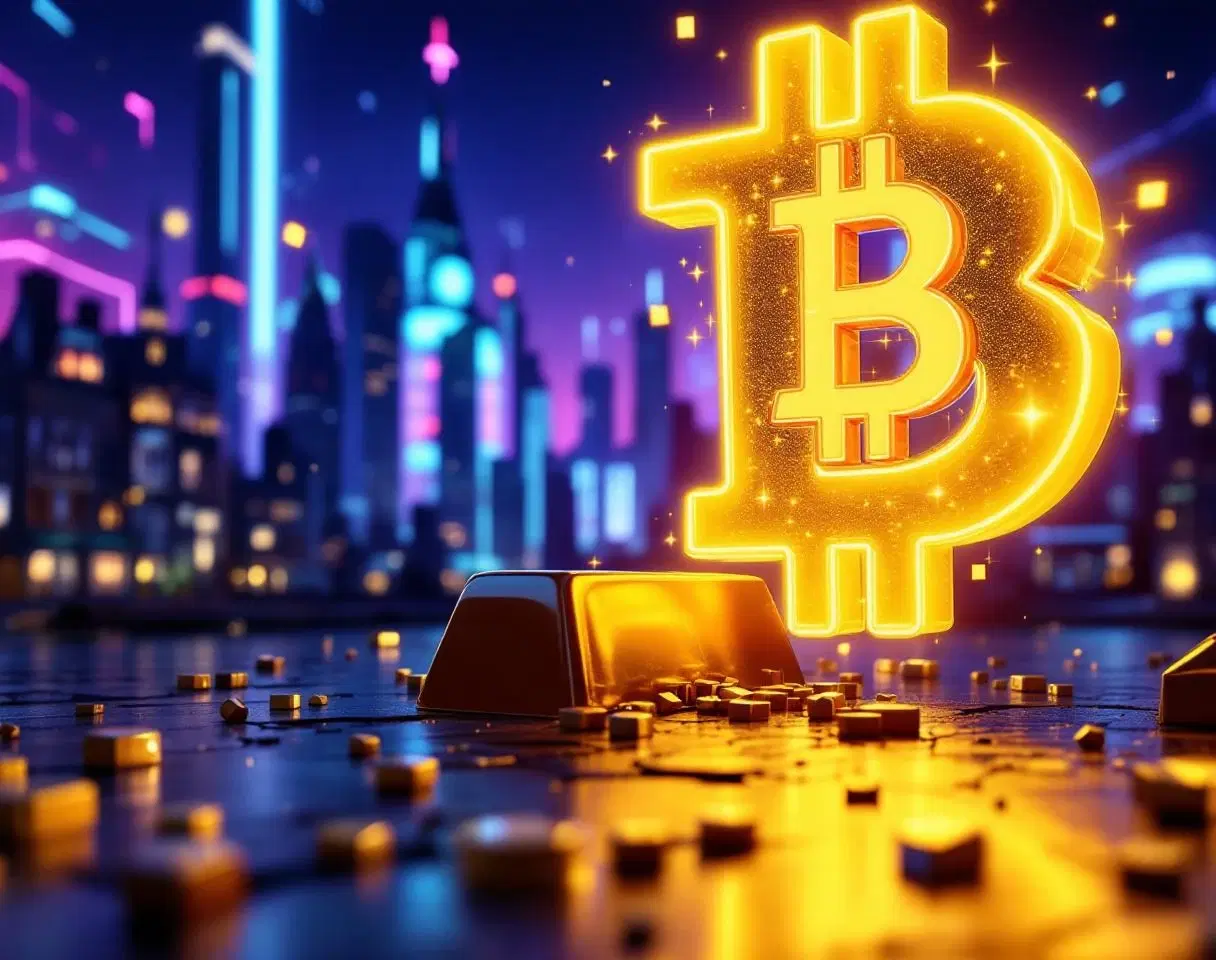 Bitcoin sale sopra l'oro in mezzo a tumulto globale e incertezze della Federal Reserve