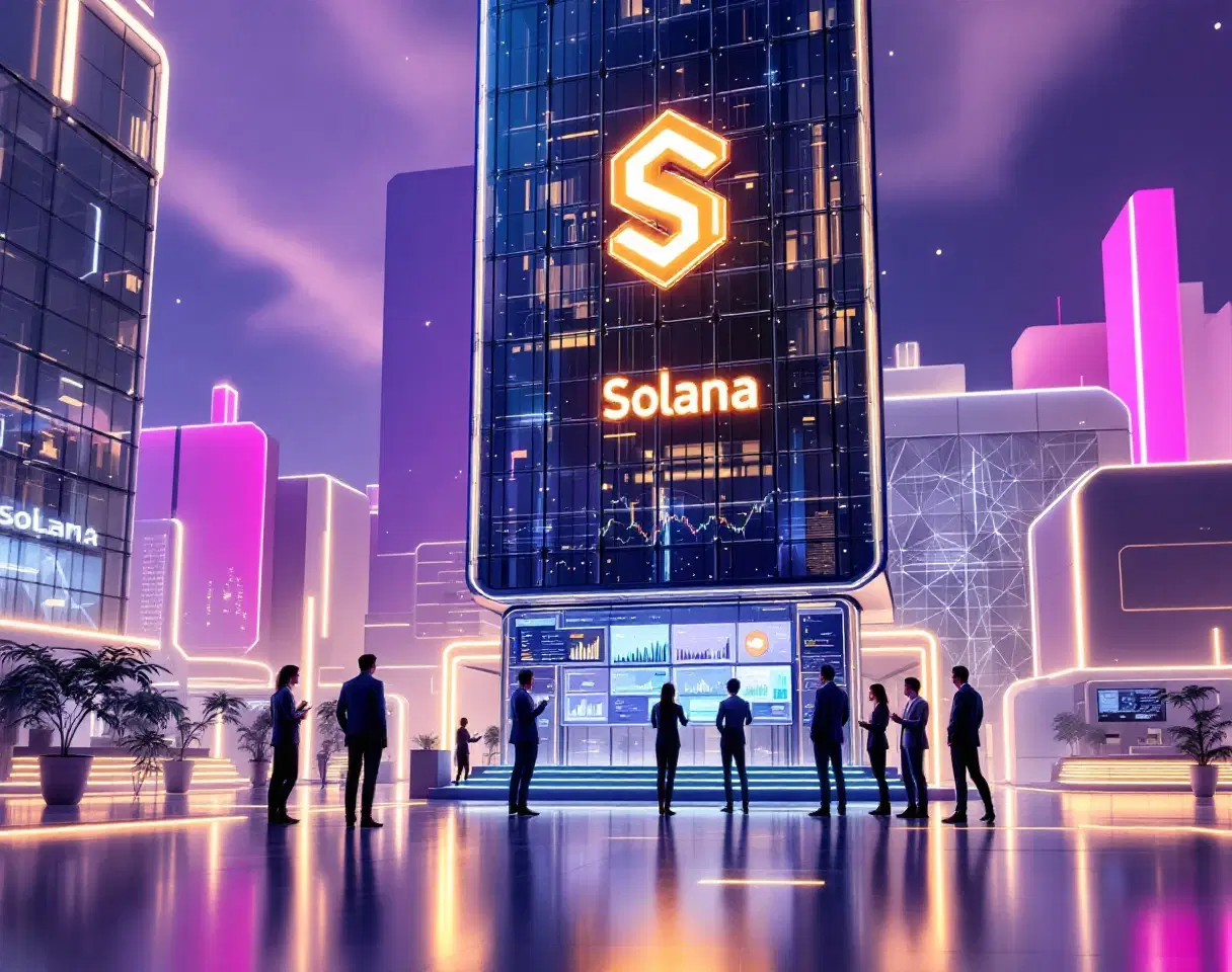 La inversión de $1.65 mil millones de Solana despierta el interés institucional.