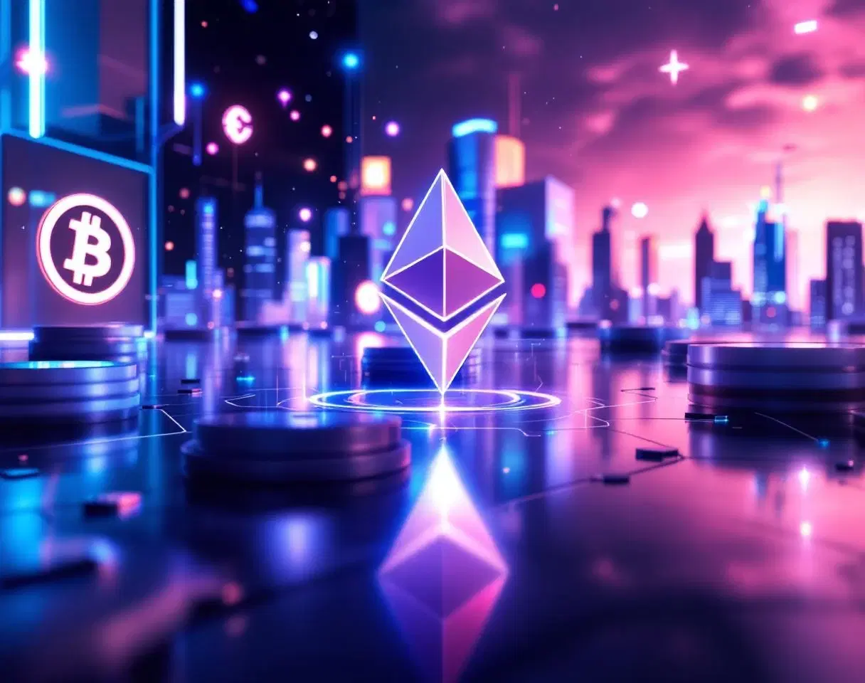 Ethereum steigt, während Bitcoin stabil bleibt und die Krypto-Landschaft neu definiert